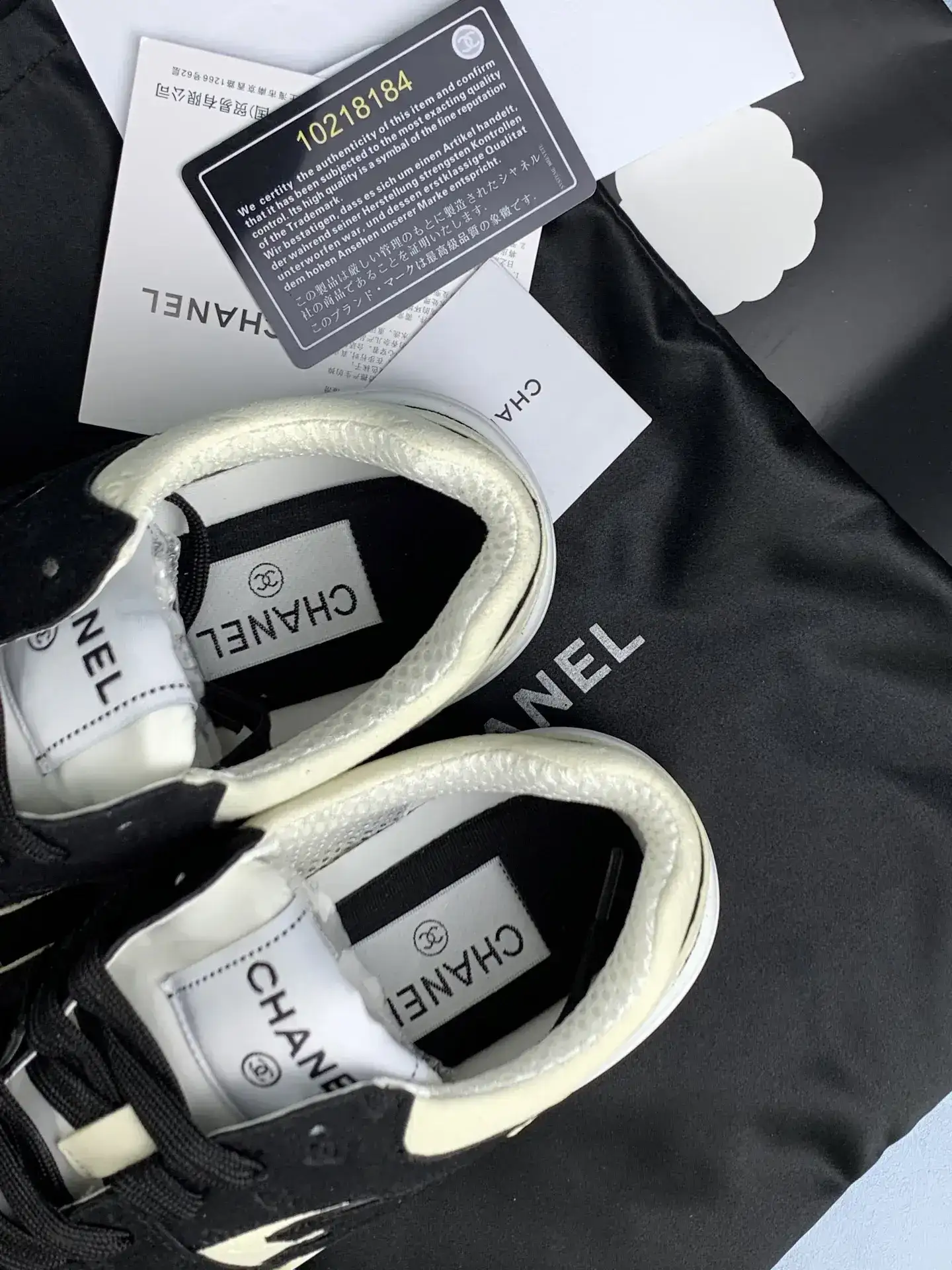 CHANEL Sneakers Fabric & Shiny Calfskin product photo from LabelPicks