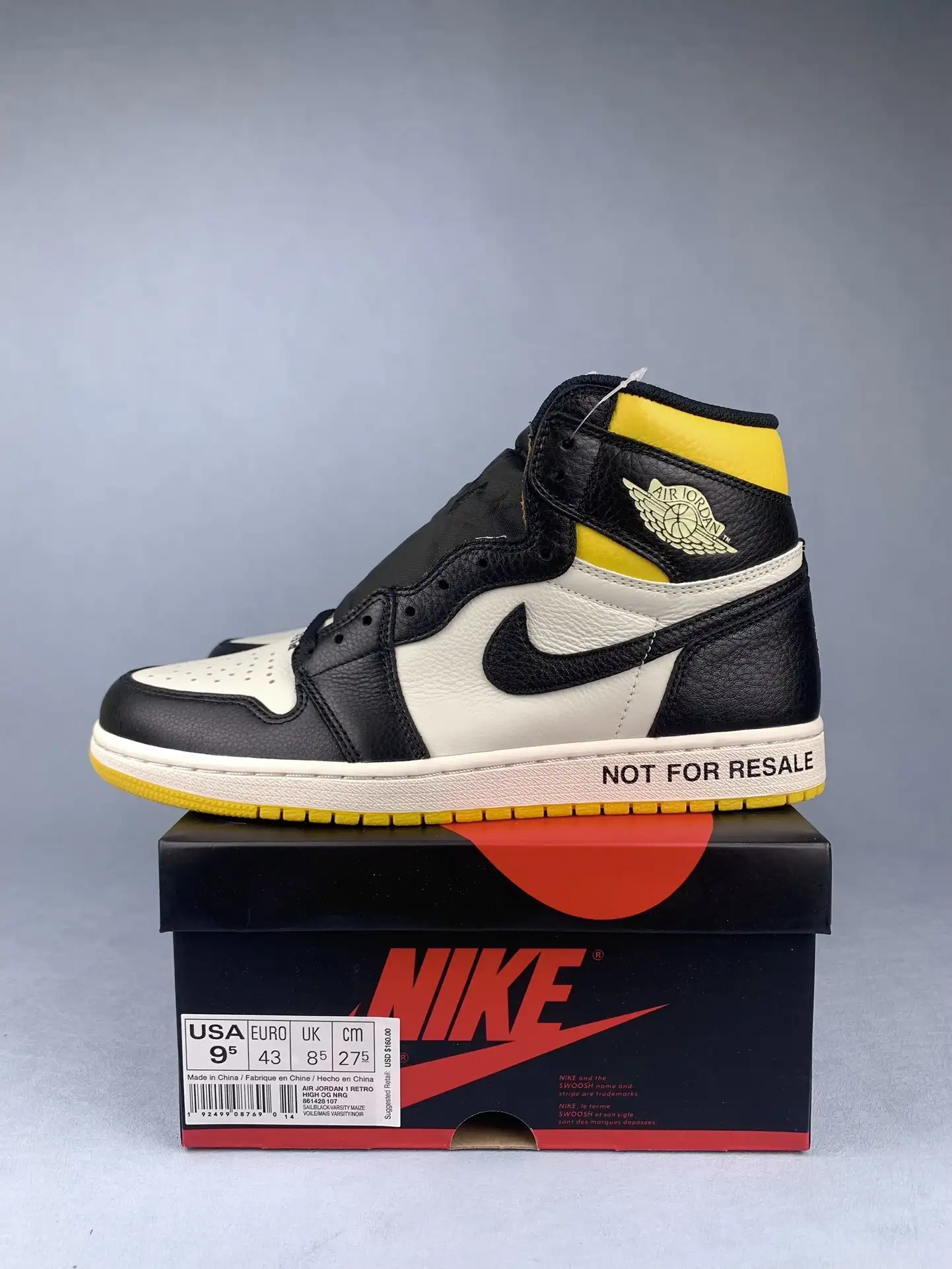 Air Jordan 1 High OG NRG “Not For Resale” Shoes product photo from LabelPicks