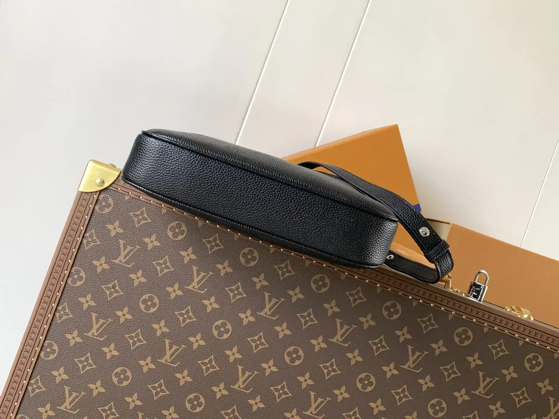 Louis Vuitton Black Calfskin Hobo Bag product photo from LabelPicks