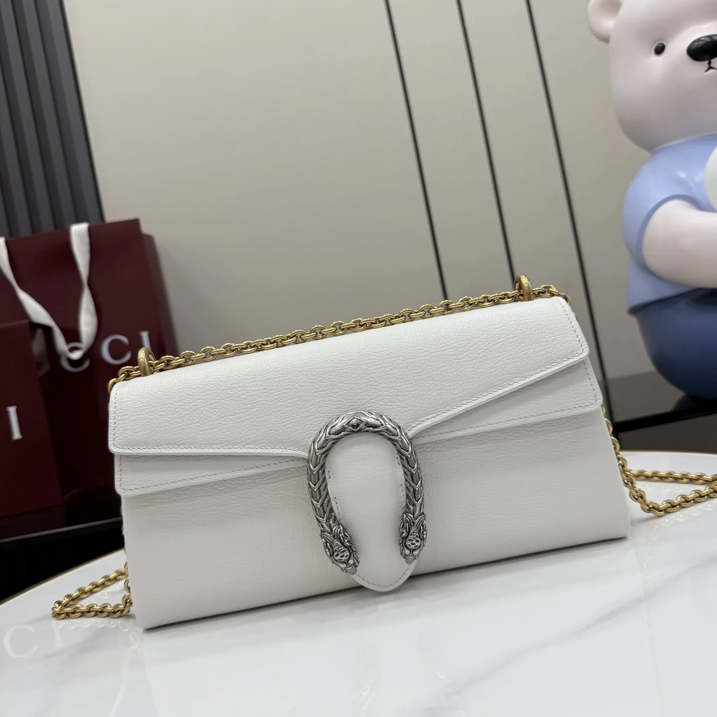 Gucci Dionysus Grained Leather Shoulder Bag product photo from LabelPicks