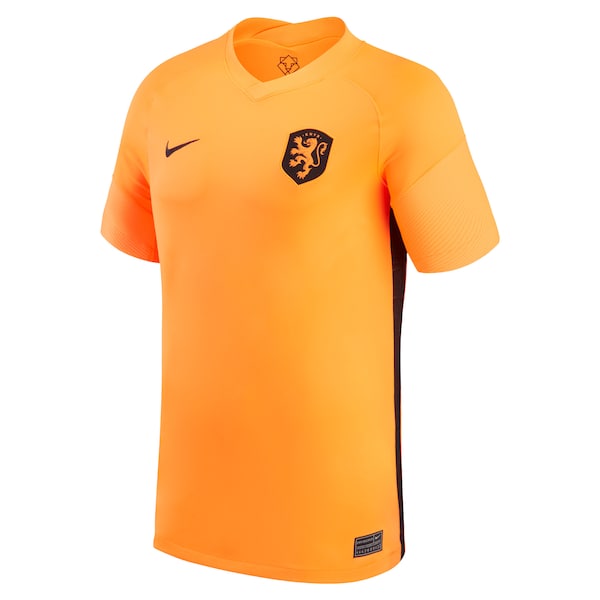 Netherlands Women's National Team Nike 2022/23 Home Replica Blank Jersey - Orange
