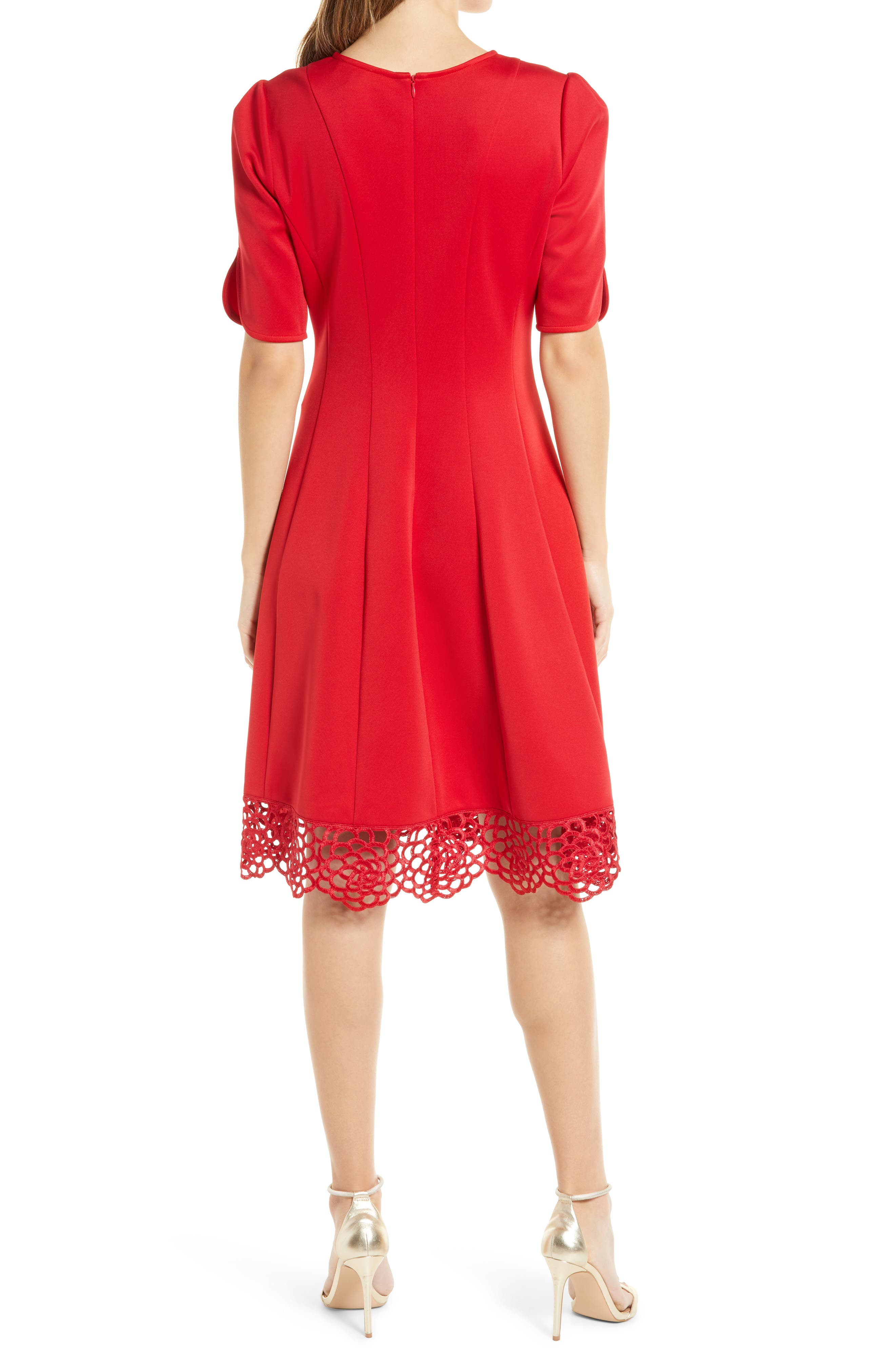 Julia Jordan Donna Ricco Tulip Fit & Flare Dress