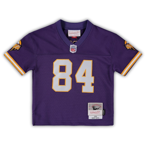 Randy Moss Minnesota Vikings Toddler 1998 Retired Legacy Jersey - Purple