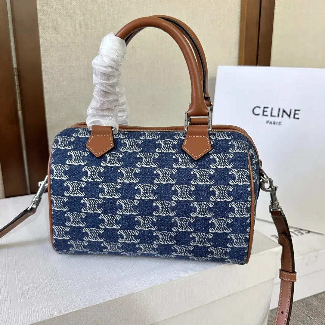 Celine Calfskin Triomphe Top Handle Bag product photo from LabelPicks