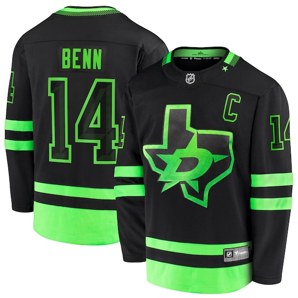 Jamie Benn Dallas Stars  Alternate Premier Breakaway Player Jersey - Black