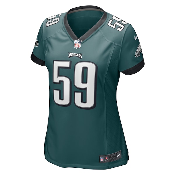 Thomas Booker IV Philadelphia Eagles Nike Women's  Game Jersey - Midnight Green