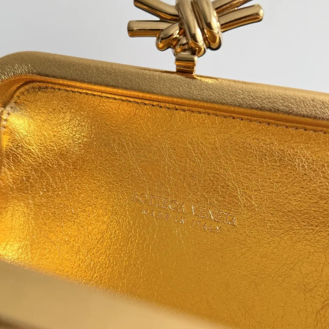 Bottega Veneta Intrecciato Woven Leather Evening Bag product photo from LabelPicks