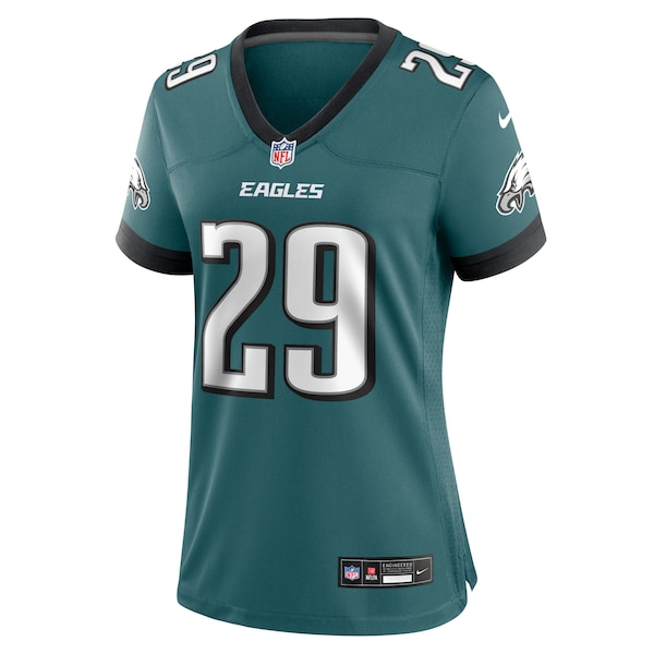 AJ Dillon Philadelphia Eagles Nike Women's Team Game Jersey - Midnight Green