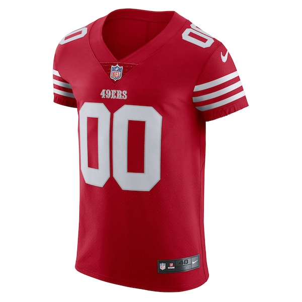 San Francisco 49ers Nike Vapor Elite Custom Jersey - Scarlet