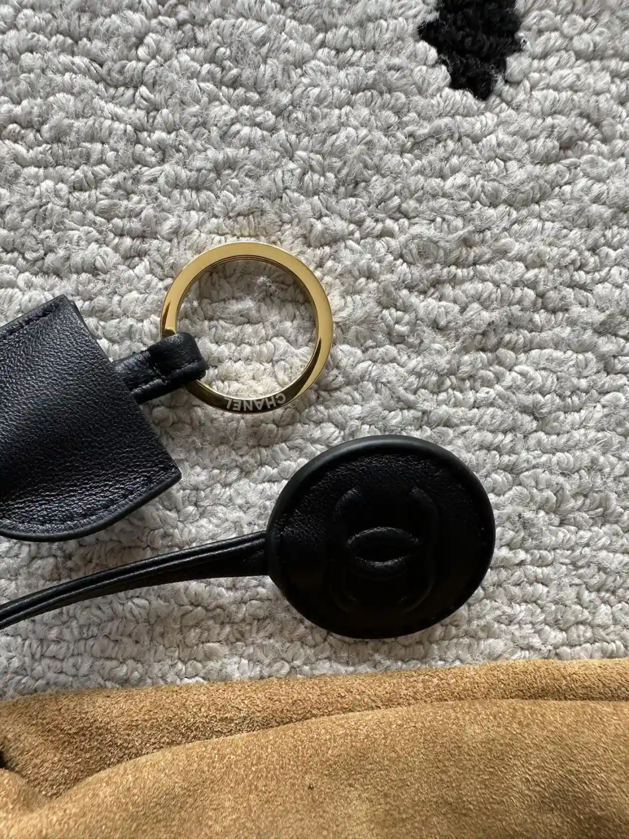 Chanel Suede Leather Shoulder Bag product photo from LabelPicks