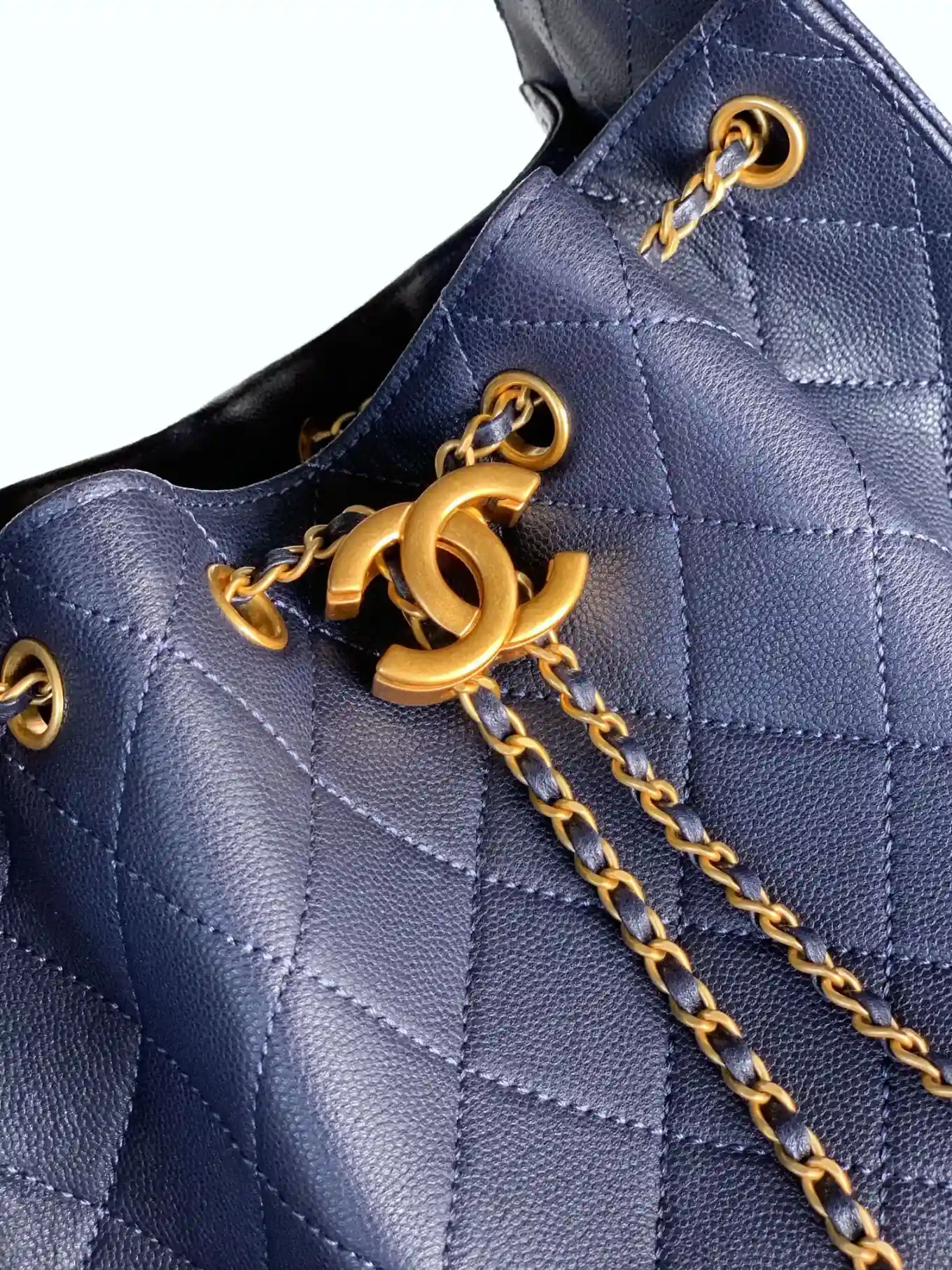 Chanel Navy Hobo Bag product photo from LabelPicks