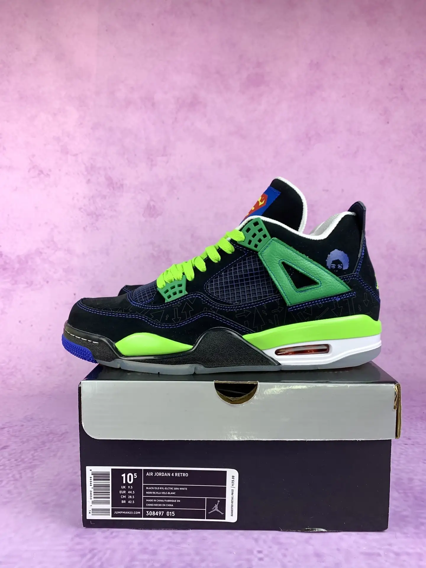 Air Jordan 4 Retro Doernbecher Shoes product photo from LabelPicks