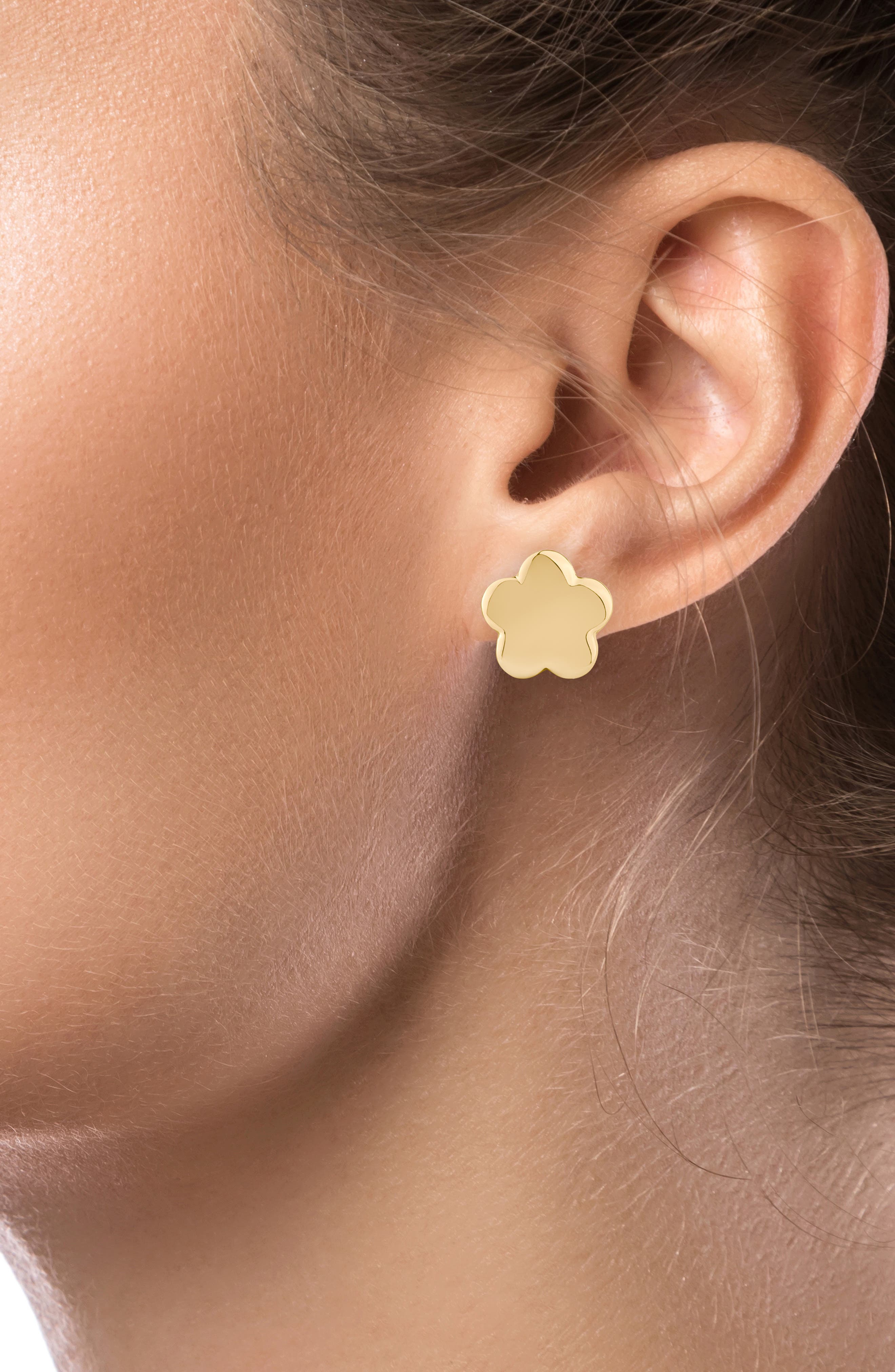 JARDIN Set of 3 Clover Stud Earrings