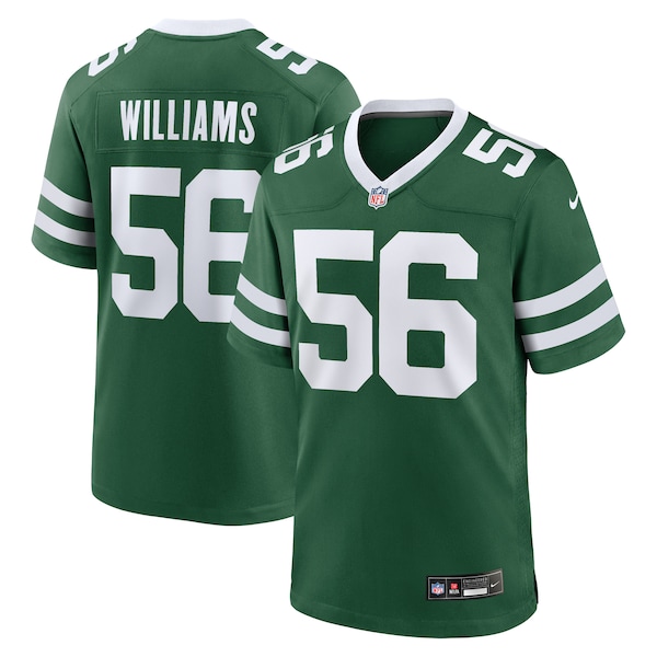 Quincy Williams New York Jets Nike  Game Player Jersey – Legacy Green