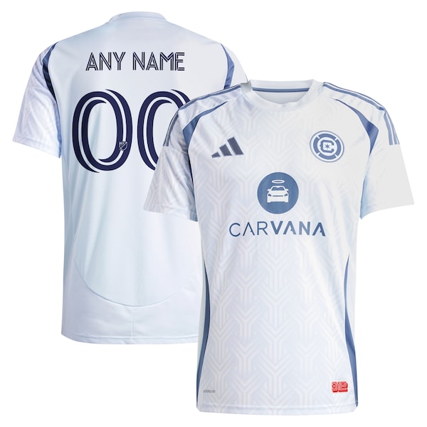 Chicago Fire adidas 2025 The Municipal Kit Replica Custom Jersey - Light Blue