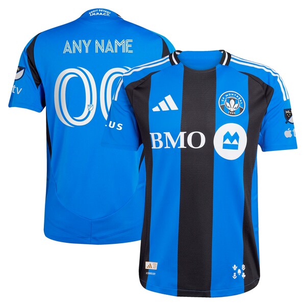 CF Montreal adidas 2025 Montréal Original Authentic Custom Jersey - Blue