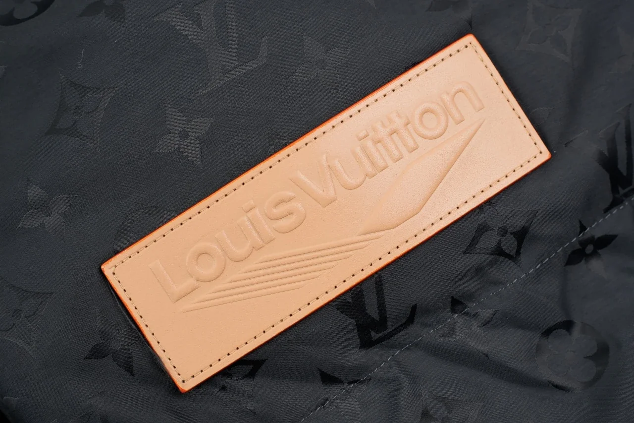 Louis Vuitton Black Ski Print Hooded Padded Jacket product photo from LabelPicks