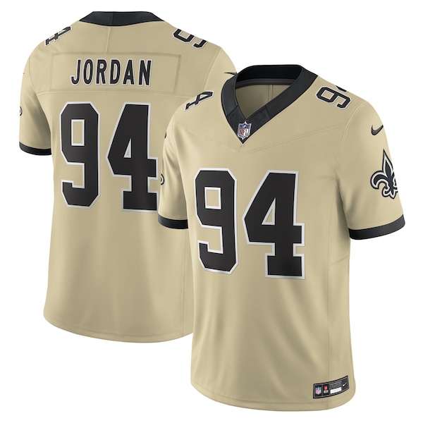 Cameron Jordan New Orleans Saints Nike Gameday Golds Alternate Vapor F.U.S.E. Limited Jersey - Gold