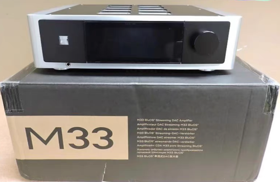 NAD M33 BluOS Streamer DAC DAP and Amplifier High Fidelity Music Player Roon Brand New - GreshamTech