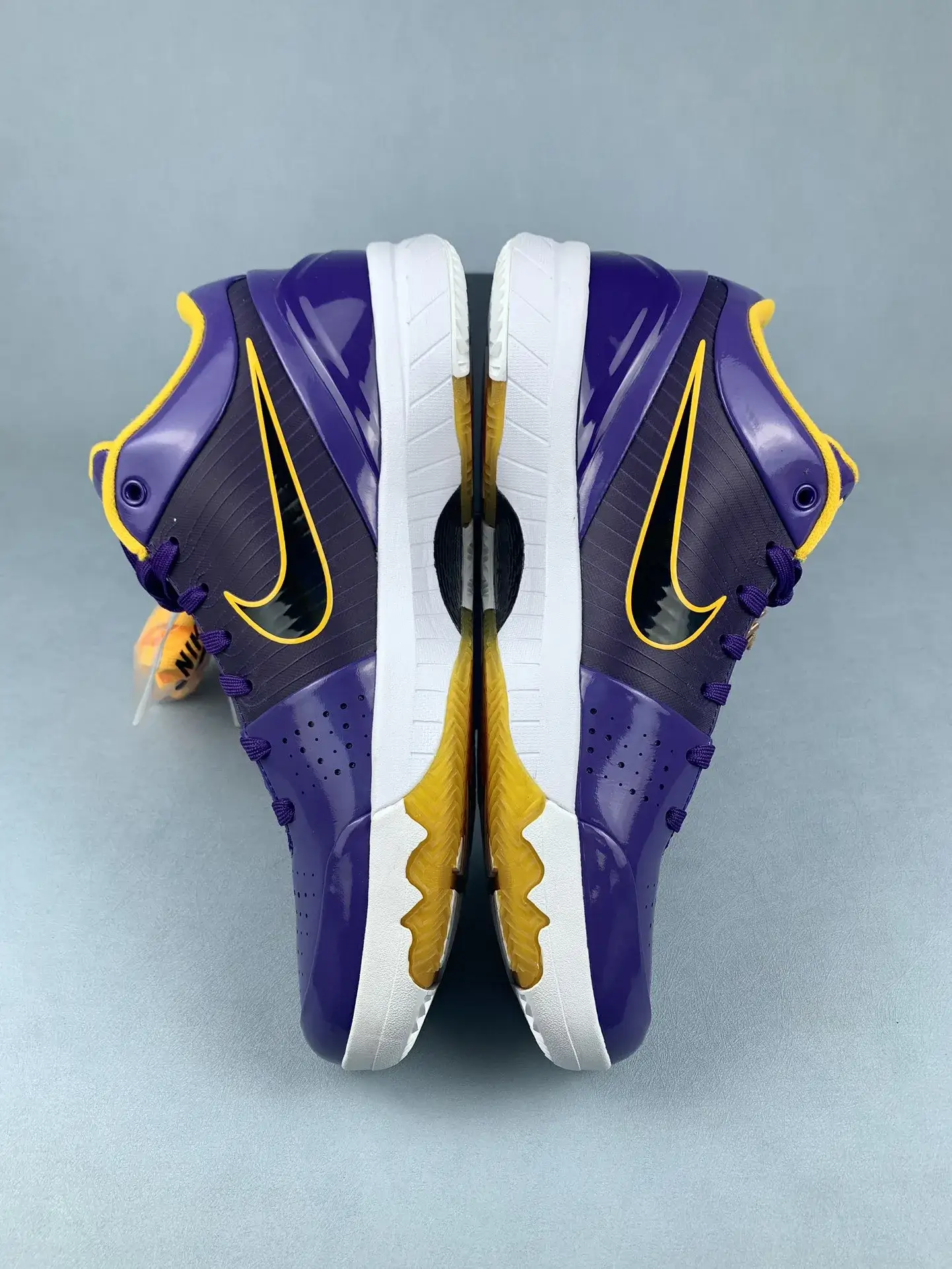 UNDEFEATED x Kobe 4 Protro “Lakers” Basketball Shoes product photo from LabelPicks