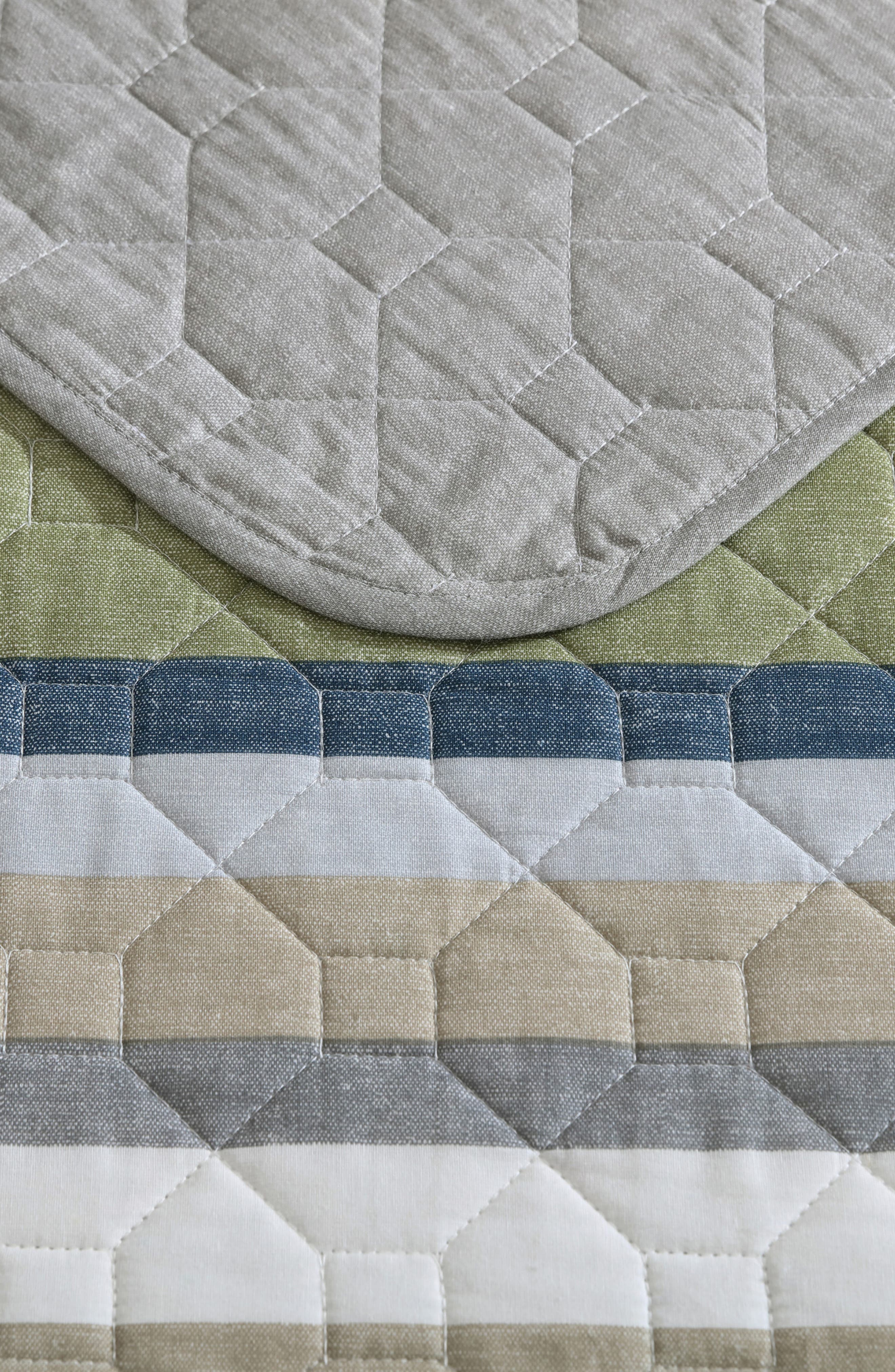 Eddie Bauer Salmon Ladder Cotton Quilt 3-Piece Set