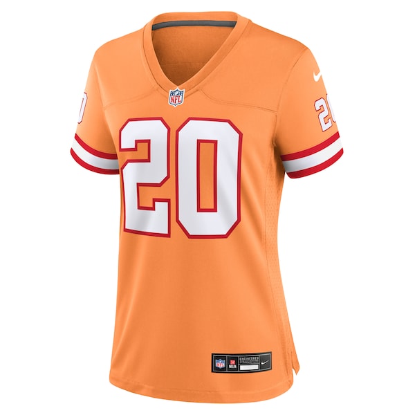 Ronde Barber Tampa Bay Buccaneers Nike Women's Throwback Game Jersey - Orange