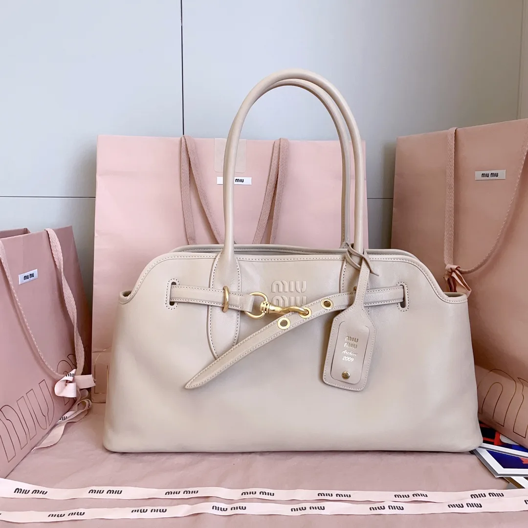 Miu Miu Lambskin Tote Bag product photo from LabelPicks