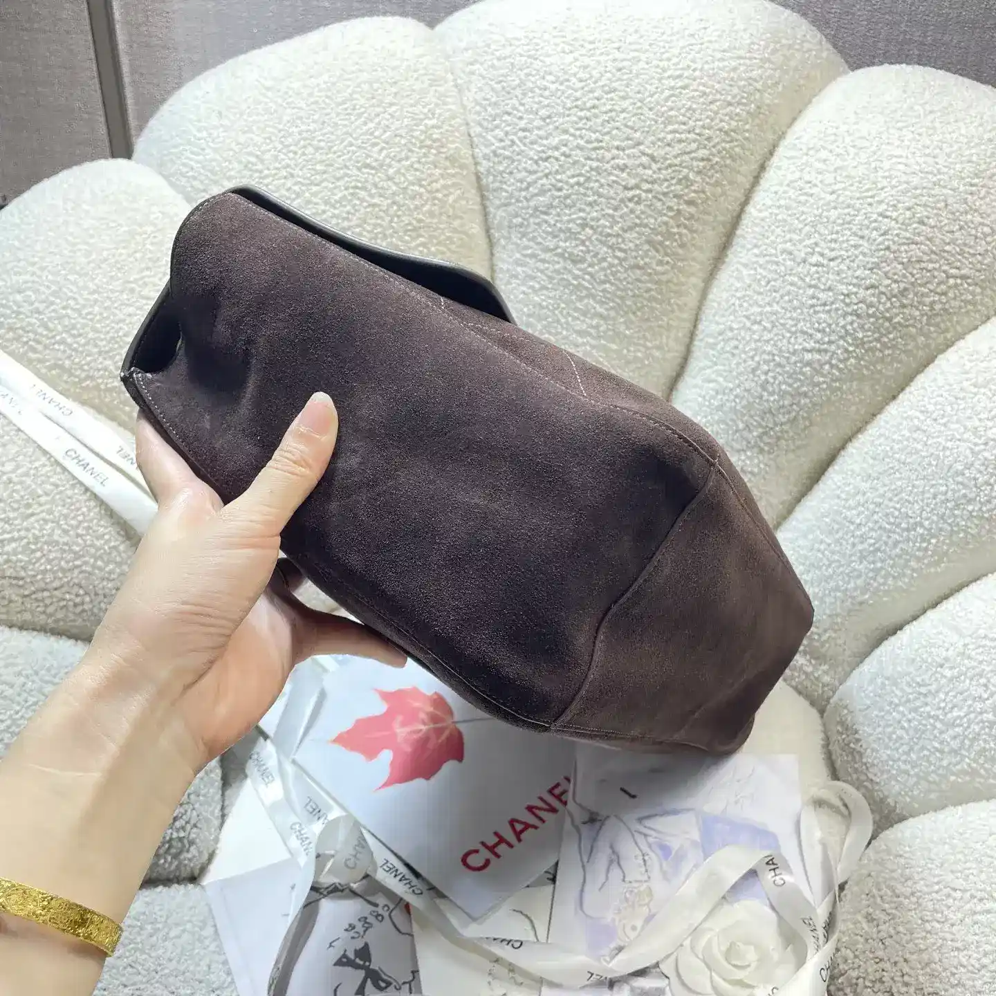 Chanel Classic Flap Grained Leather Tote Bag product photo from LabelPicks
