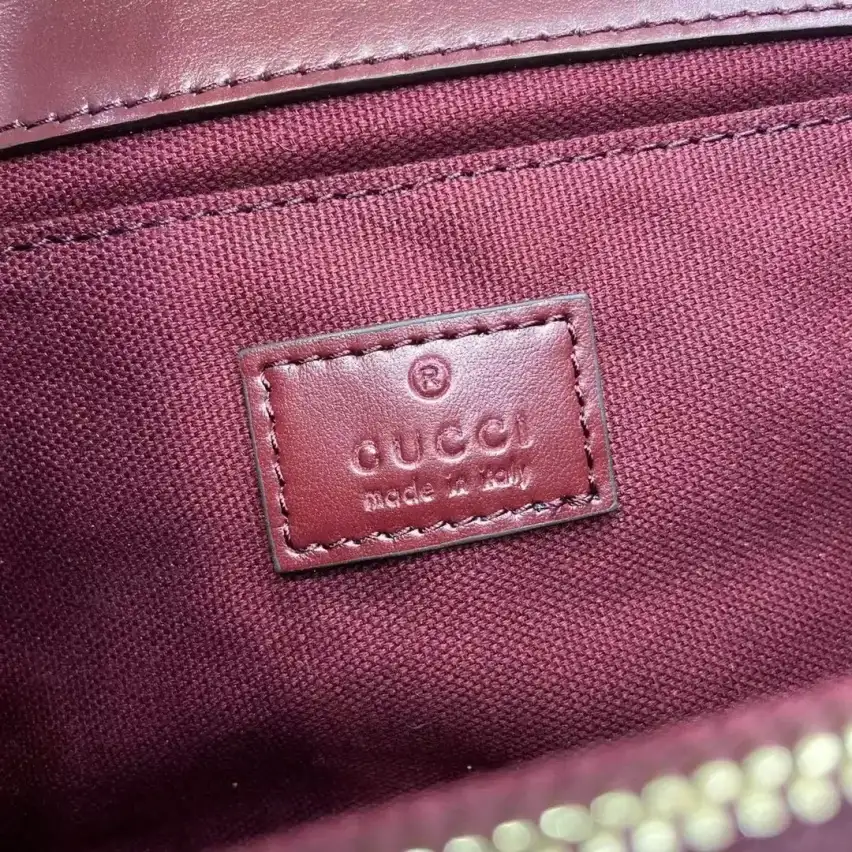 Gucci Red Monogram Canvas Crossbody Bag product photo from LabelPicks