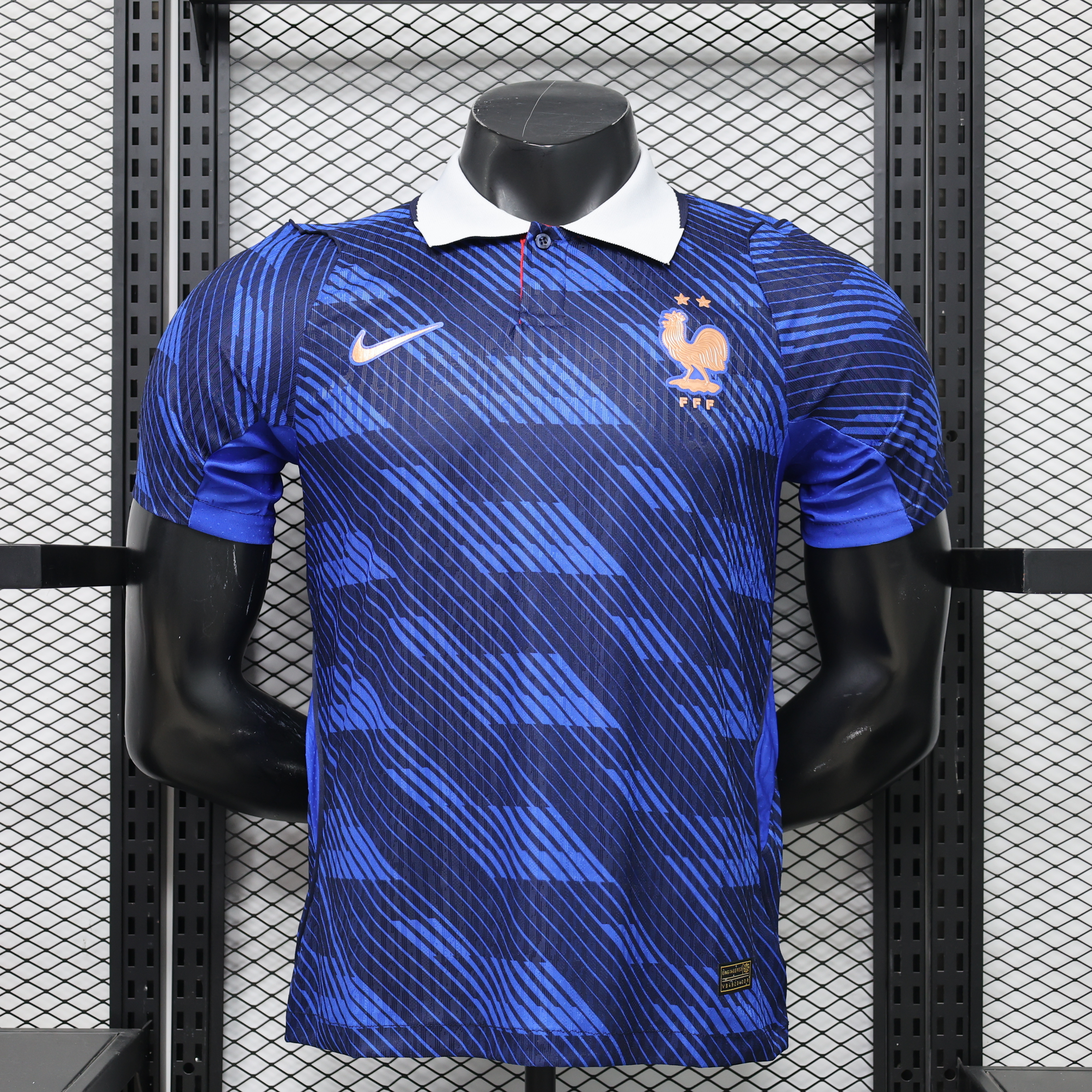 2026 France home player version World Cup jersey