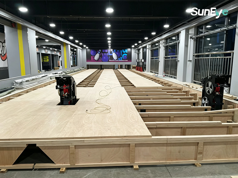 Modern Synthetic Bowling Lane Panels - Synthetic Lane Technology