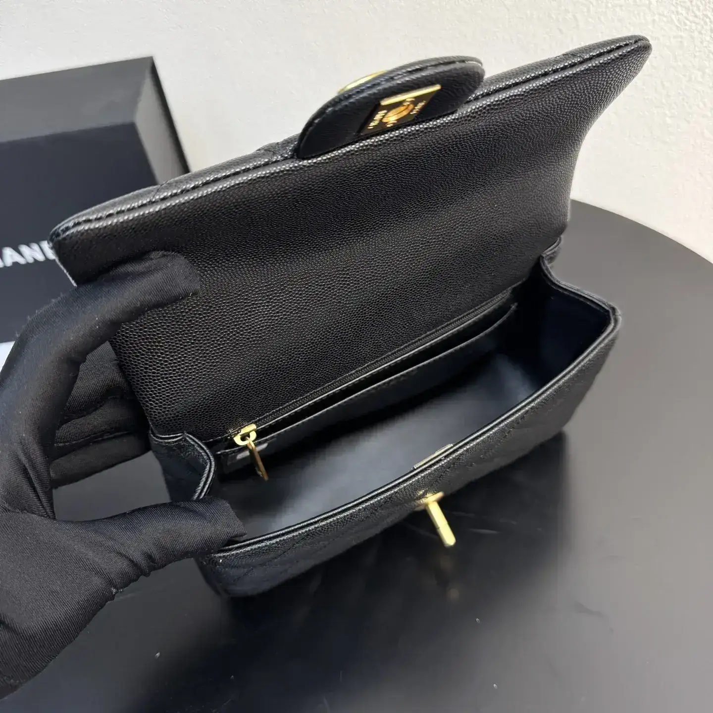 Chanel Calfskin Classic Flap Crossbody Bag product photo from LabelPicks