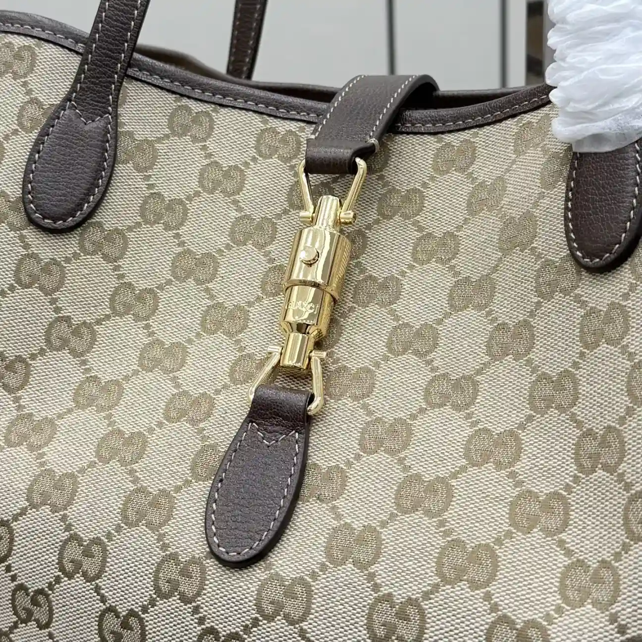 Gucci Jackie Black Quilted Leather Tote Bag product photo from LabelPicks