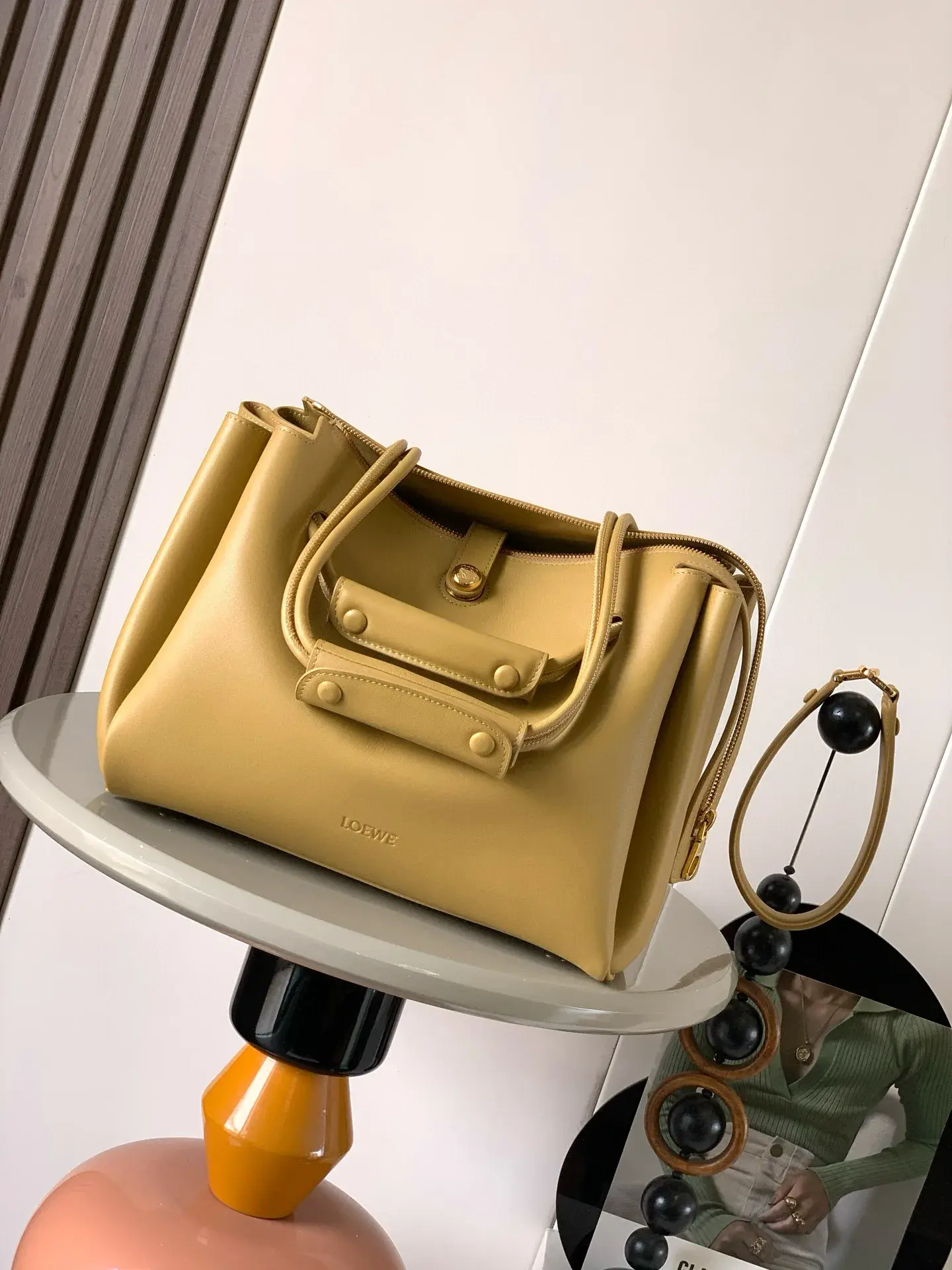 Loewe Lambskin Top Handle Bag product photo from LabelPicks