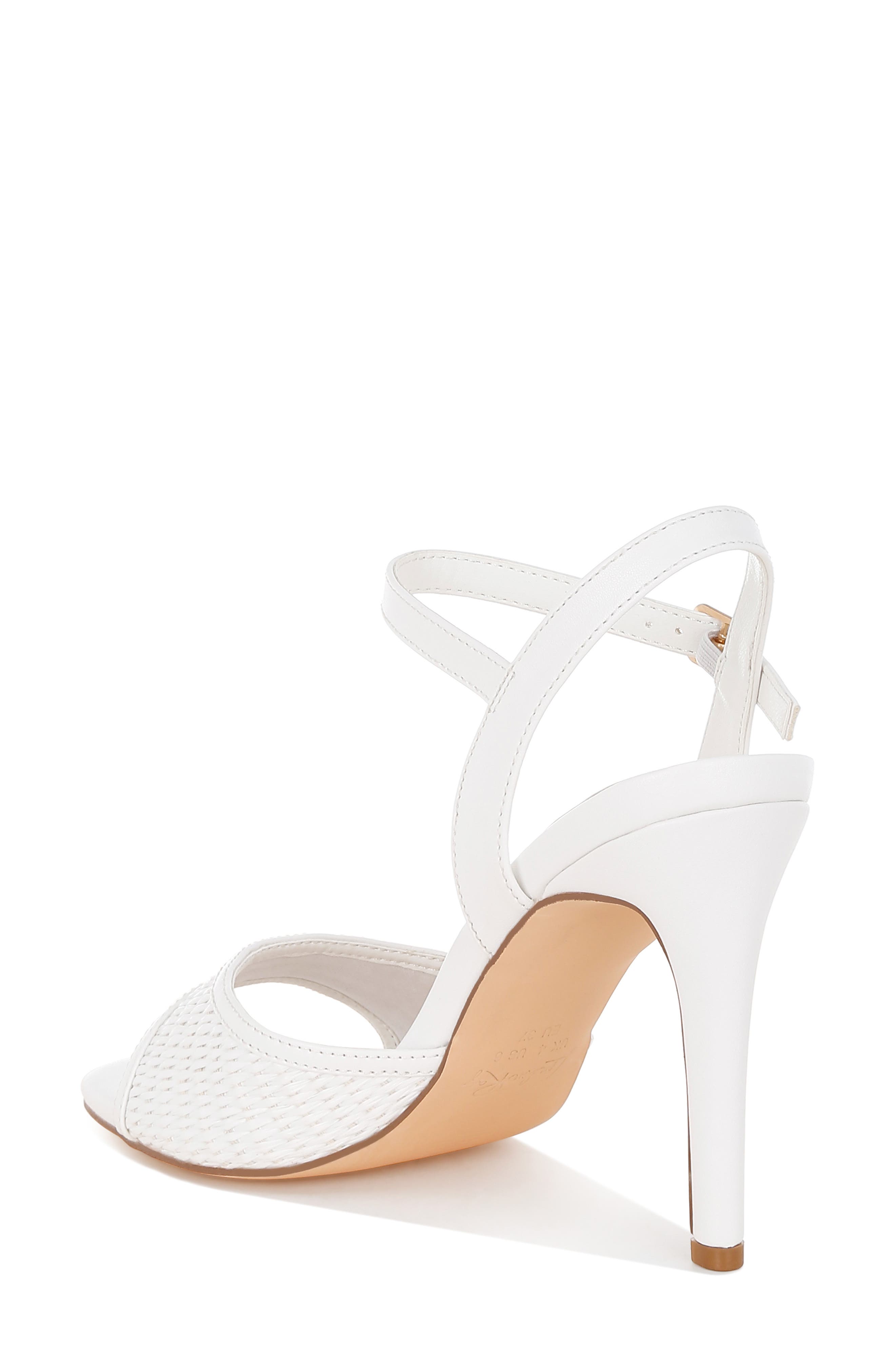 LONDON RAG Vilasta Raffia Stiletto Sandal