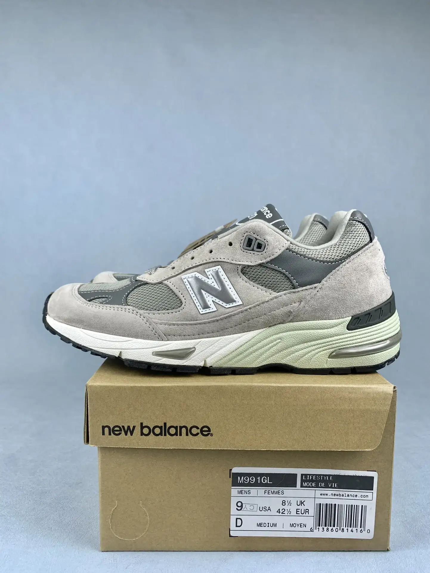 New Balance 991 Shoes product photo from LabelPicks