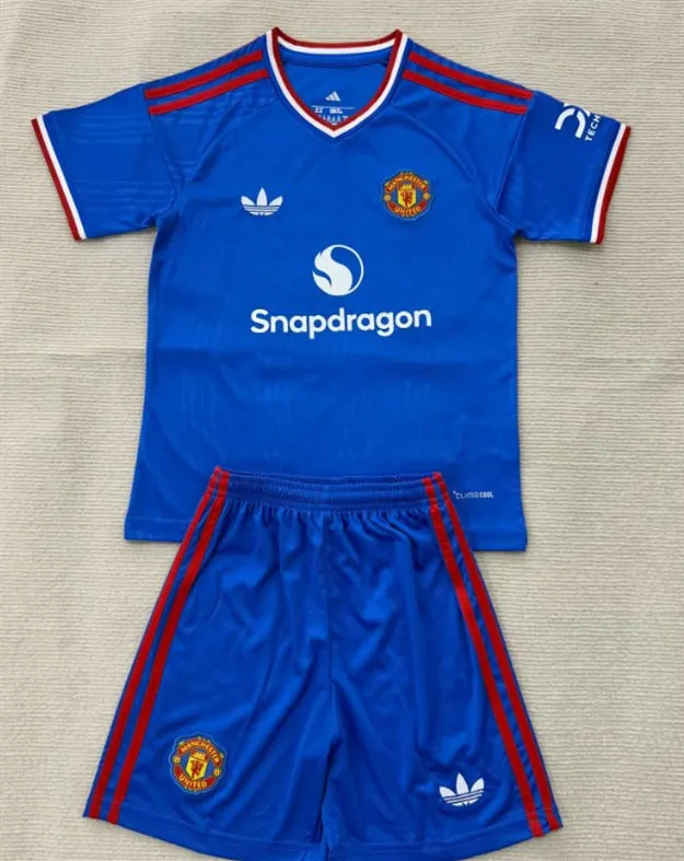 Kids Manchester United Away Suit & Socks 26/27