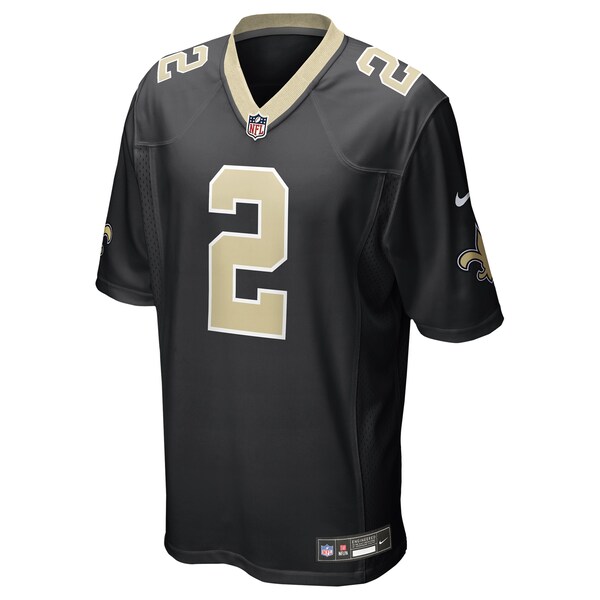 Spencer Rattler New Orleans Saints Nike Team Game Jersey -  Black