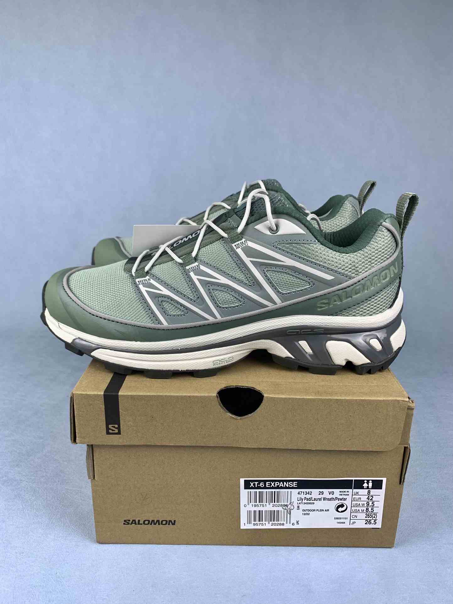 Salomon XT-6 Expanse “Lily Pad Laurel Wreath” Shoes