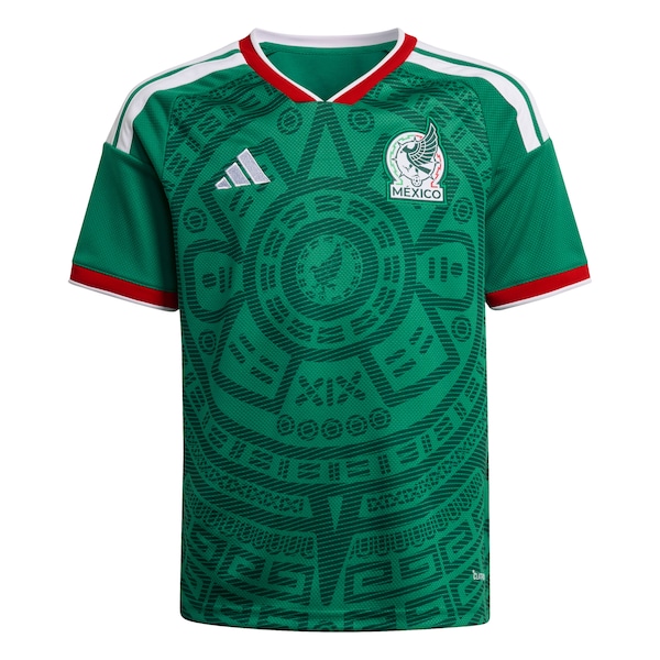 Mexico National Team adidas Youth FIFA x World Cup 2026 Home Replica Jersey - Green
