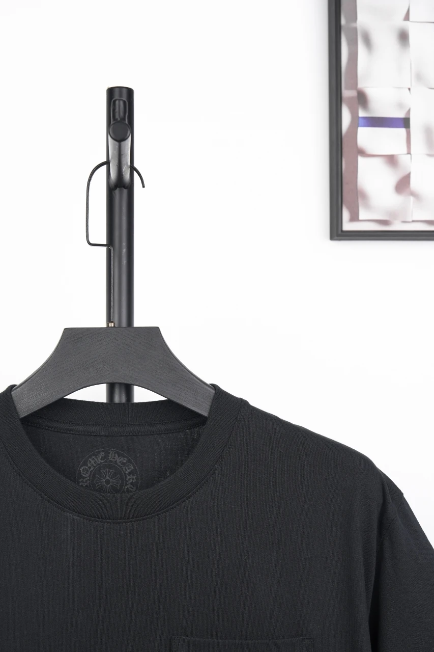 Chrome Hearts Black Half Allover Cross Print T-Shirt product photo from LabelPicks