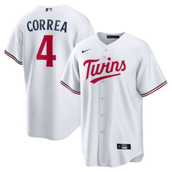 Carlos Correa Minnesota Twins Nike Home Replica Player Jersey - White/Navy