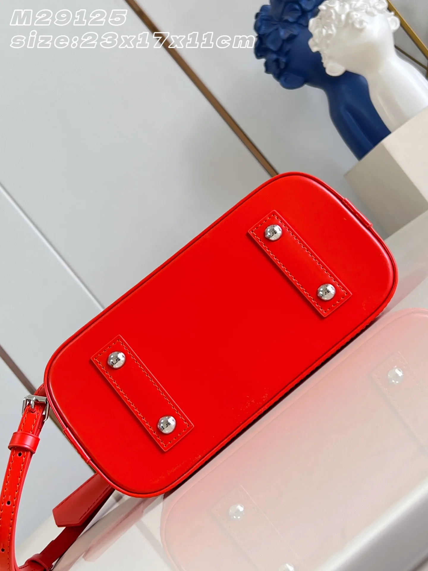 Louis Vuitton Red Alma Top Handle Bag product photo from LabelPicks