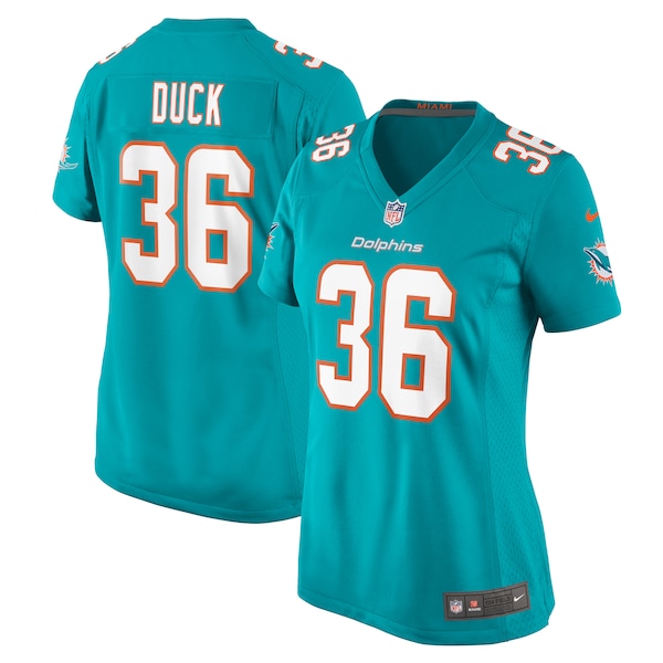 Storm Duck Miami Dolphins Nike Women's  Game Jersey -  Aqua