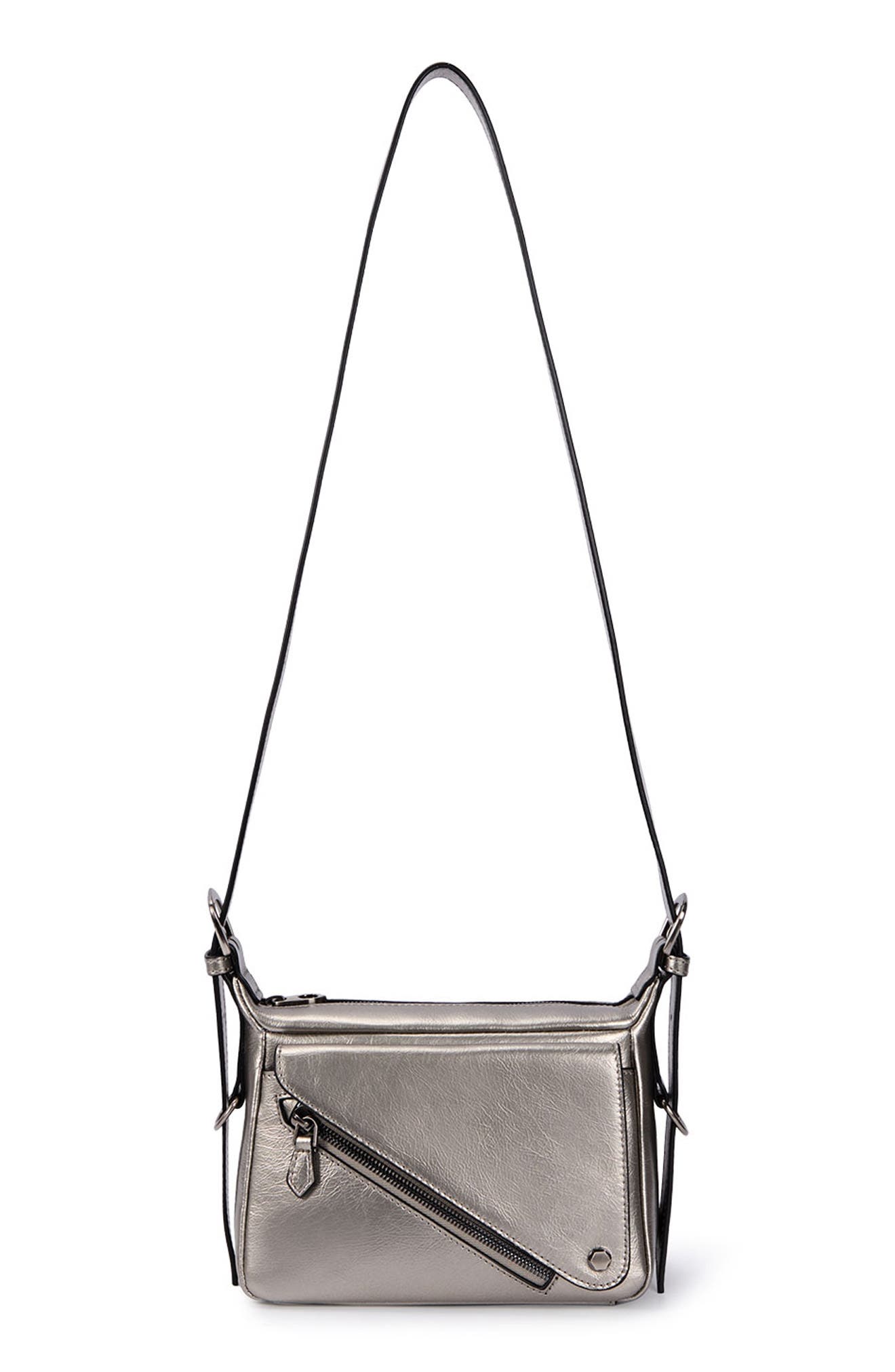 Oryany Moto Leather Crossbody Bag