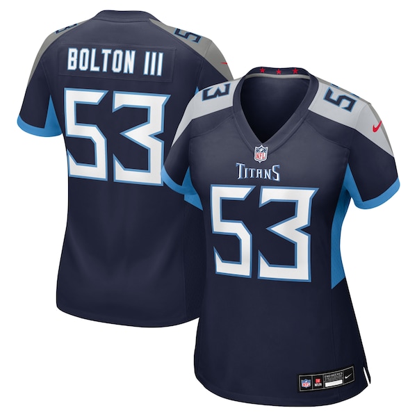 Curtis Bolton III Tennessee Titans Nike Women's Team Game Jersey -  Navy