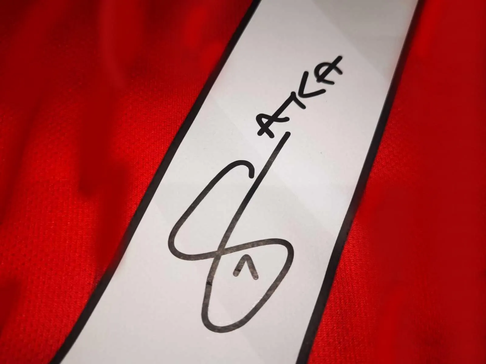 Bukayo Saka SIGNED Arsenal 24/25 Home Jersey/Shirt - COA - 2024