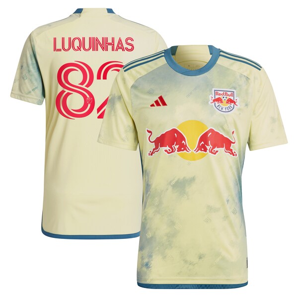 Luquinhas New York Red Bulls adidas 2024 Daniel Patrick Kit Replica Jersey - Yellow