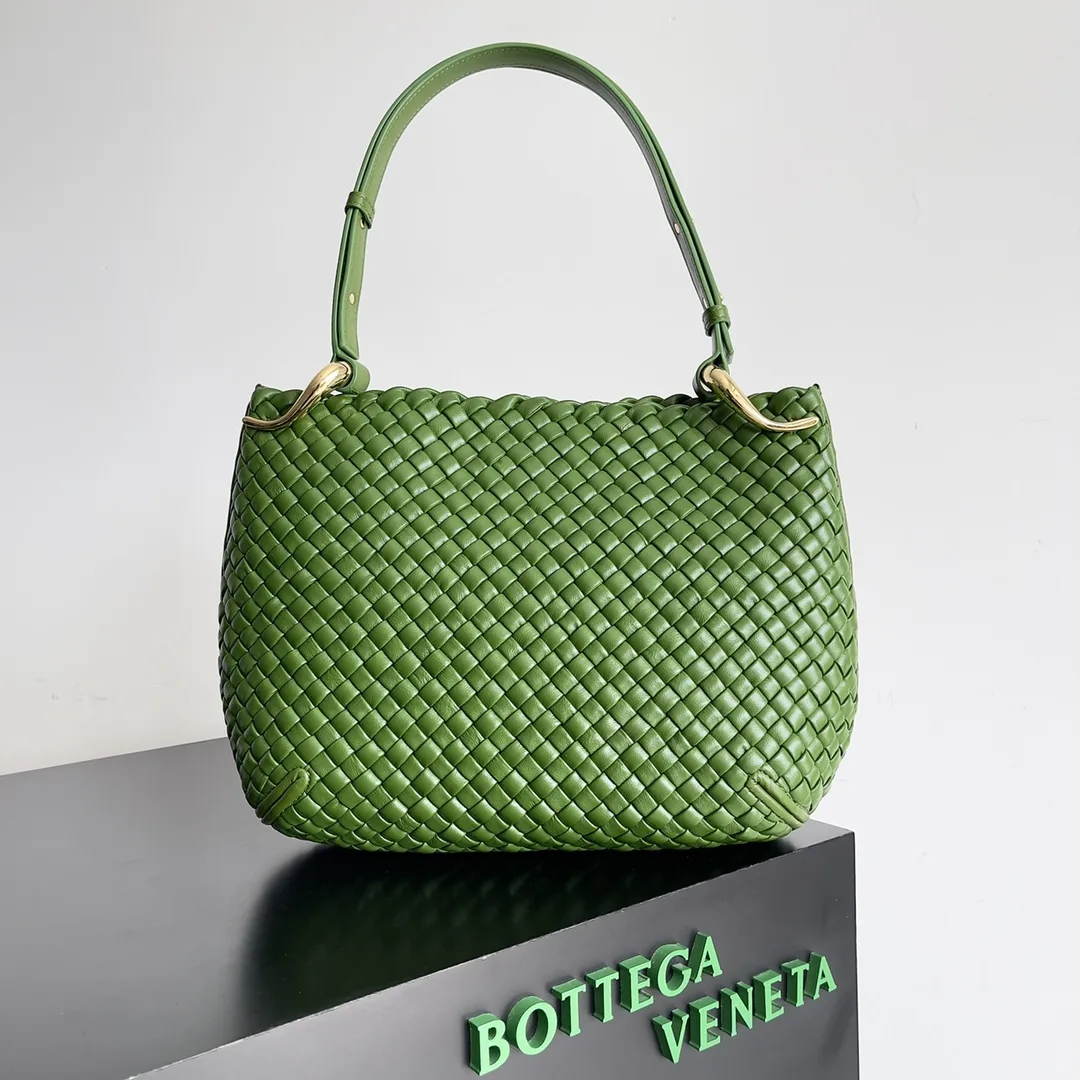 Bottega Veneta Intrecciato Woven Leather Hobo Bag product photo from LabelPicks