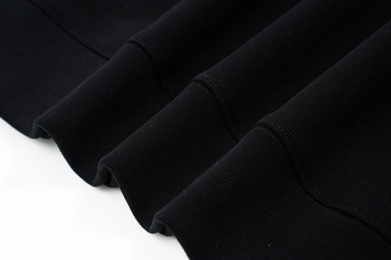 Burberry Black Check Collar Wool Blend Sweatshirt product photo from LabelPicks